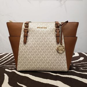 Michael Kors Charlotte Large Tote Set